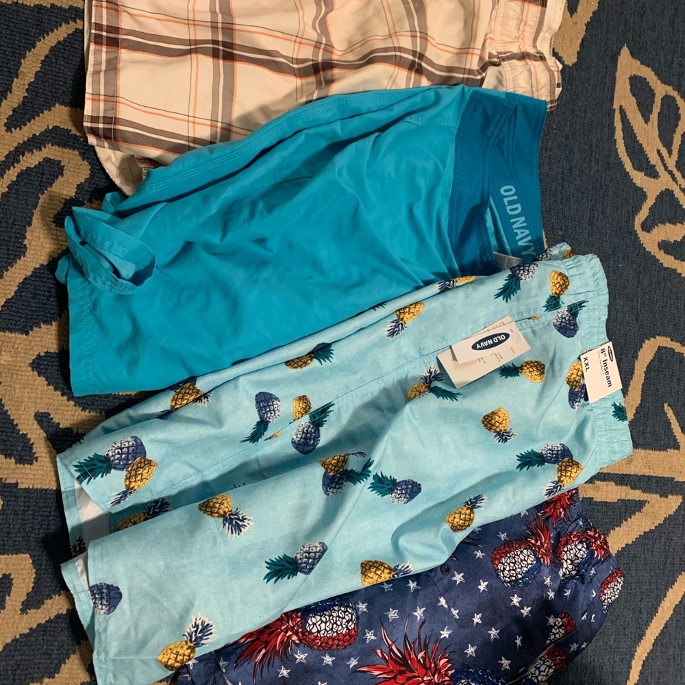 Lot of 2XL Swim Trunks.